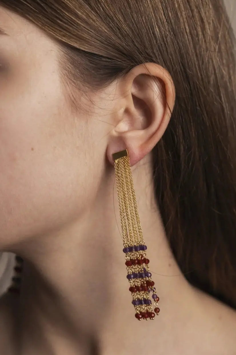 Pendientes Renatta Bicolor PEN90