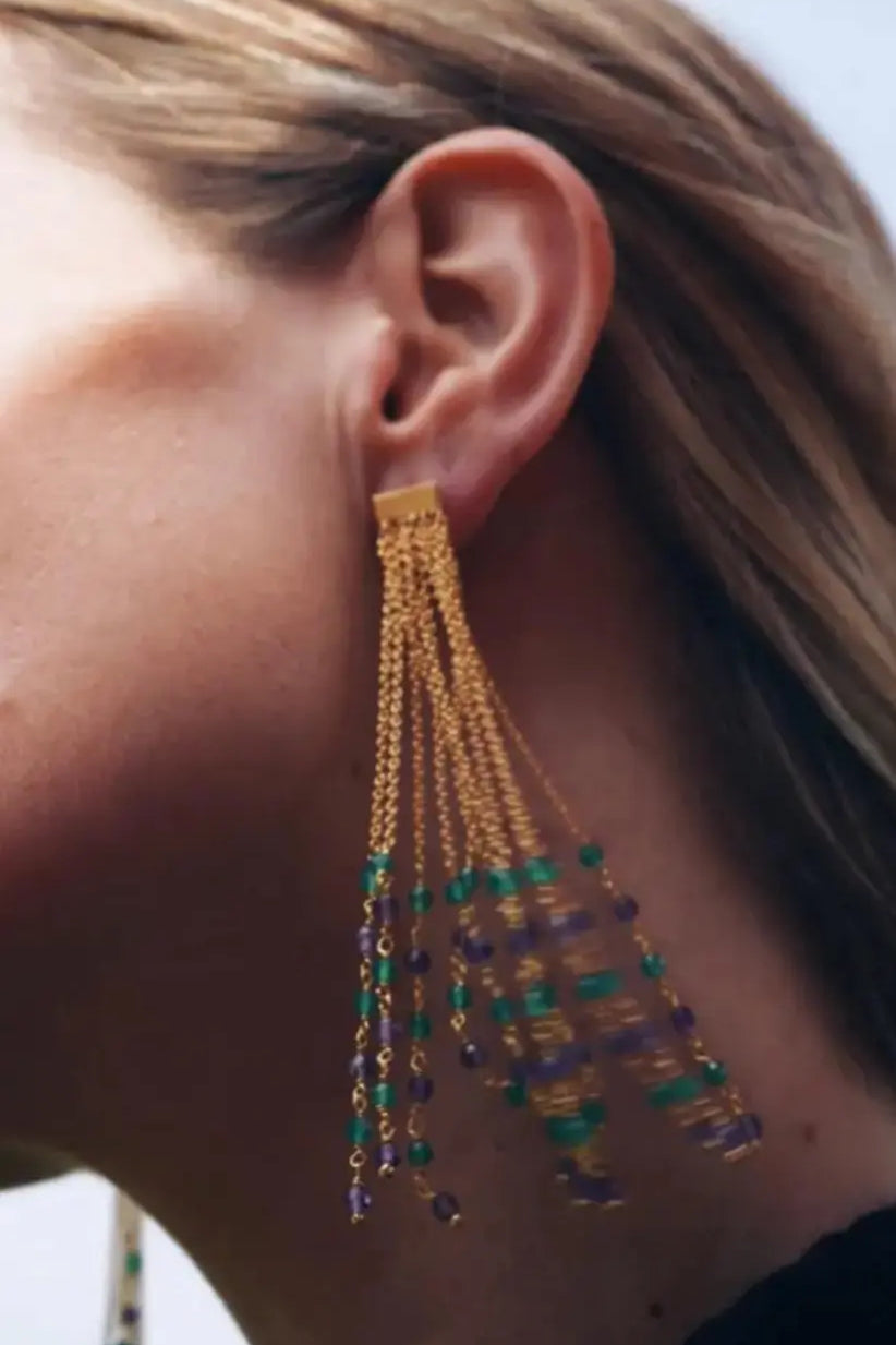 Pendientes Renatta Bicolor PEN90