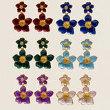 Pendientes Carmeron Doble Flor PEN06