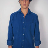 Logo Shirt Microcorduroy 100% 1 pocket LO16