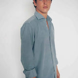 Logo shirt, 100% corduroy, no pockets LO102