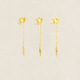 Pendientes Mariposa Cadena Circonitas PEN163