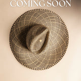 Sombrero Rafia Panamá Black/Natural-The Nook Store