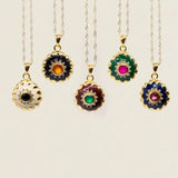 Star and Moon Chain Earrings PEN161