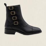 Botas Boston Piel Negro