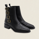 Botas Boston Piel Negro