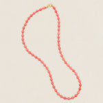 Collar bolitas coral CO96-The Nook Store