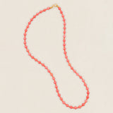 Collar bolitas coral CO96-The Nook Store