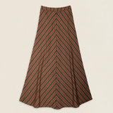 Falda Carola Verde Rayas Terra FAL03