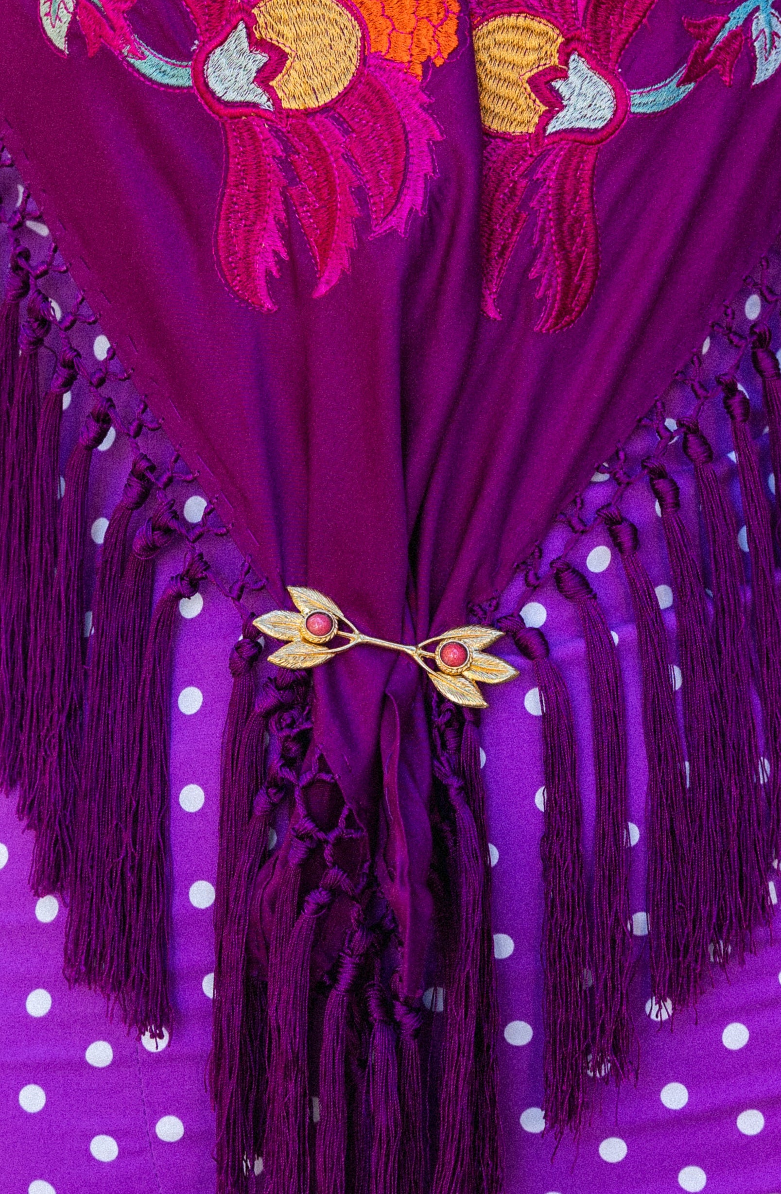 Broche BR29 hoja doble-The Nook Store