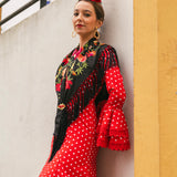 Châle Black Birds M44