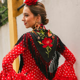 Châle Black Birds M44