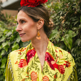 Manton Birds Vert Citron M42