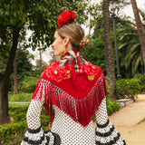 Manton Tigre Burdeos M148