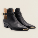 Botas Gaby Piel Negro