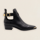 Botas Gaby Piel Negro