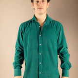 Logo shirt, 100% corduroy, no pockets, LO24