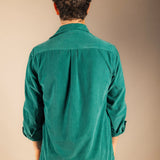 Logo shirt, 100% corduroy, no pockets, LO24