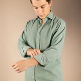 Camisa Micropana 100% Sin Bolsillos 26