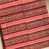 Beige Pareo with Red Flowers