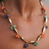 Collar Coral Green, Purple and Gold CO11-The Nook Store