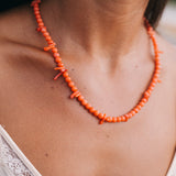 Collar Koralle multi coral Co09-The Nook Store