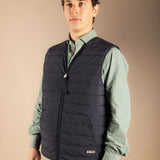 Chaleco Aigle Dupont Sorona negro-The Nook Store