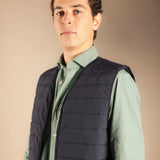 Chaleco Aigle Dupont Sorona negro-The Nook Store