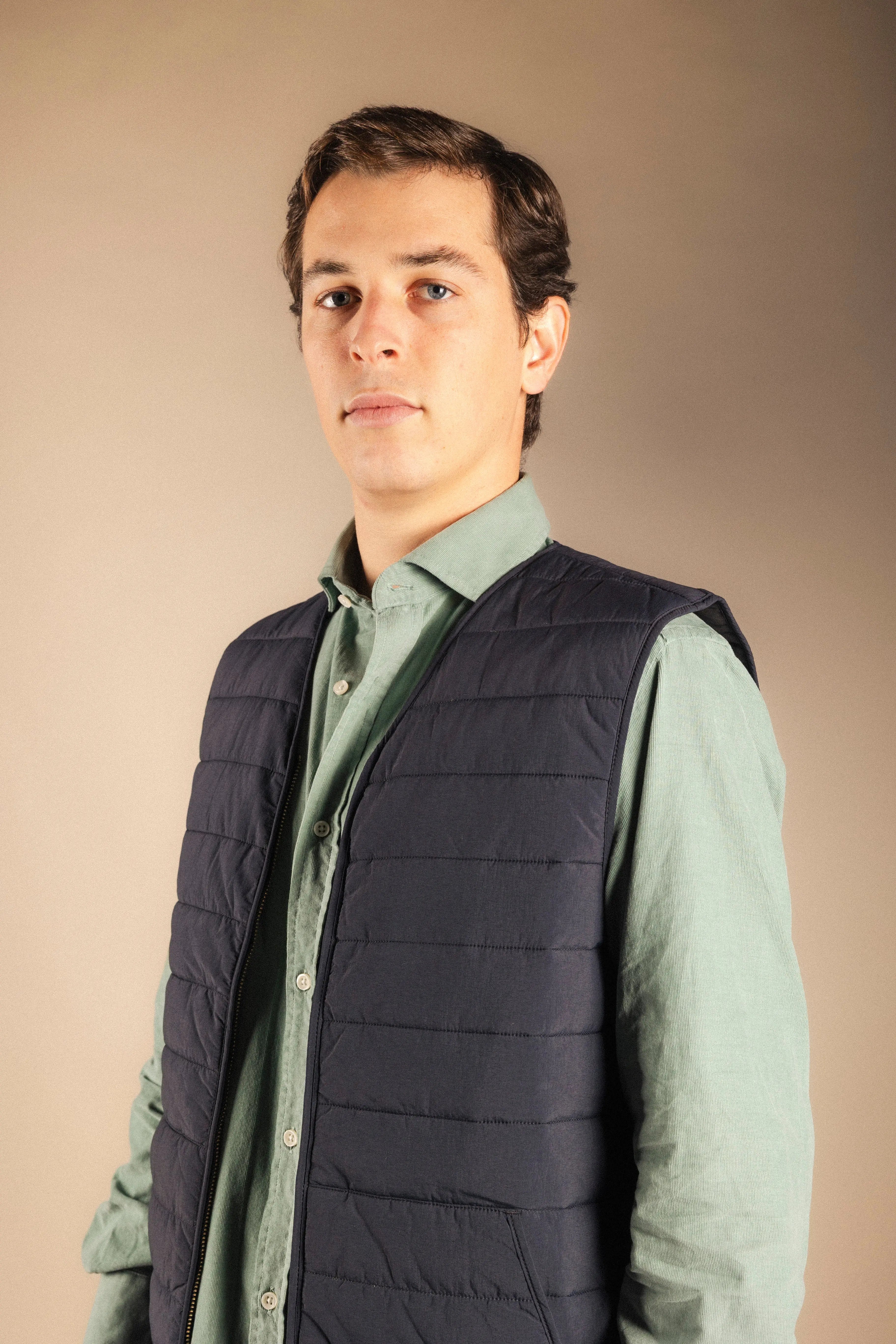 Chaleco Aigle Dupont Sorona negro-The Nook Store