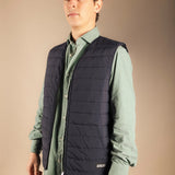 Chaleco Aigle Dupont Sorona negro-The Nook Store