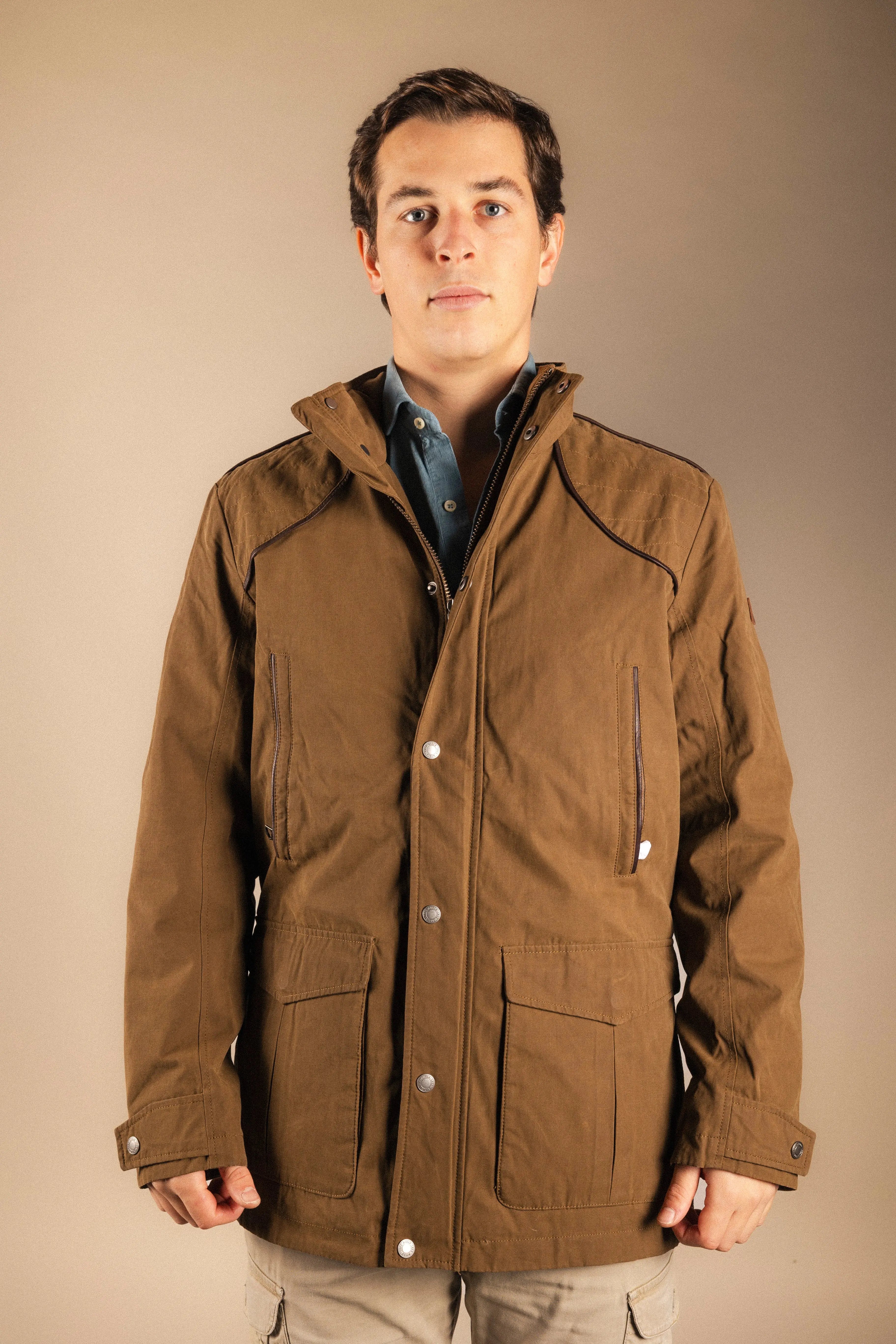 Chaquetón Signature Brown-The Nook Store