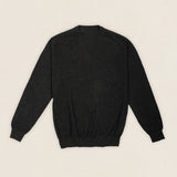 Jersey Cuello Pico 100% Lambswool Antracita