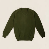 Jersey Cuello Pico Verde Caceria