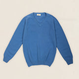 Jersey Cuello Pico Azul Cielo