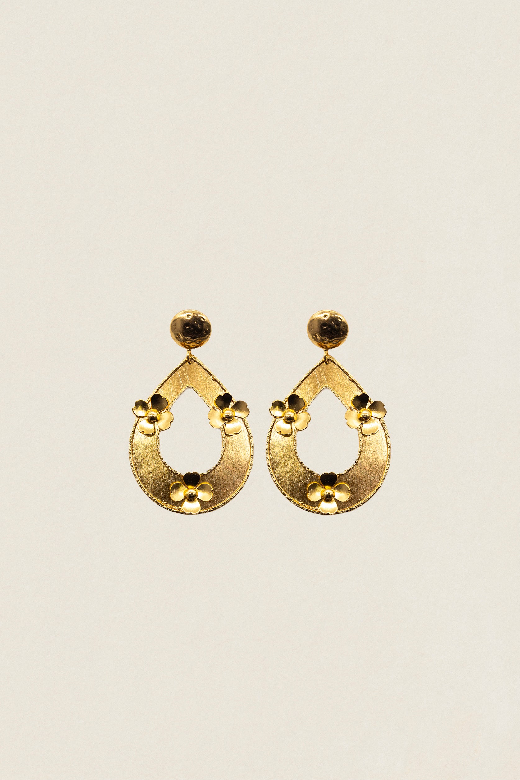 Pendientes PEN31 Drop flowers-The Nook Store
