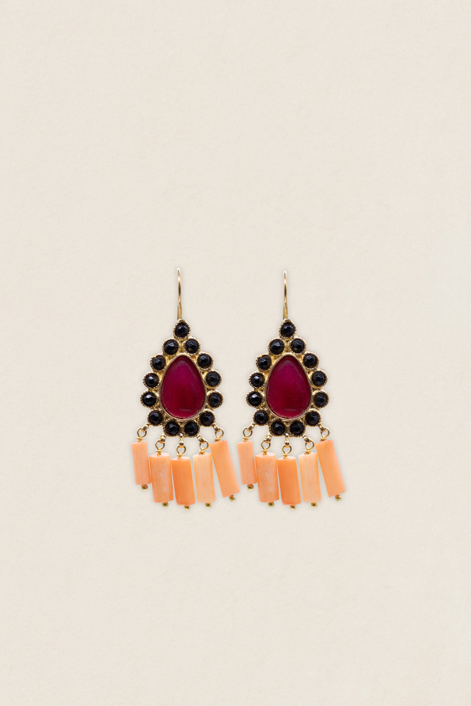 Pendientes Lira Ébano PEN126-The Nook Store