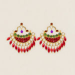 Pendientes Abanico Oval PEN213-The Nook Store