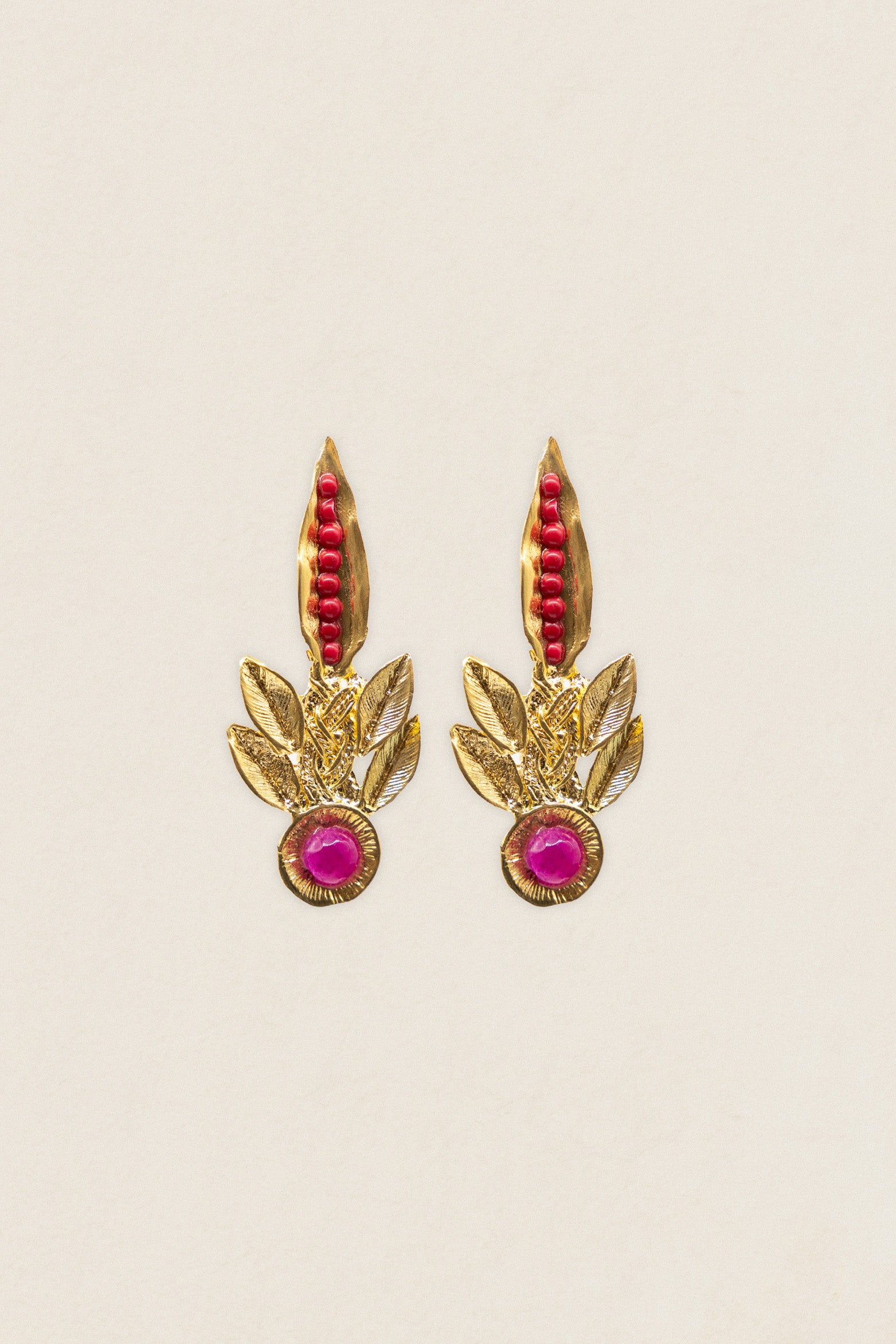 Pendientes Leticia Piedra PEN217-The Nook Store