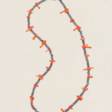 Collar Koralle multi coral y gris Co15-The Nook Store