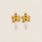 Pendientes Flor Nácar PEN241-The Nook Store