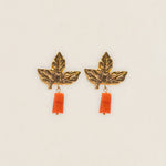 Pendientes Gaia Coral PEN240-The Nook Store
