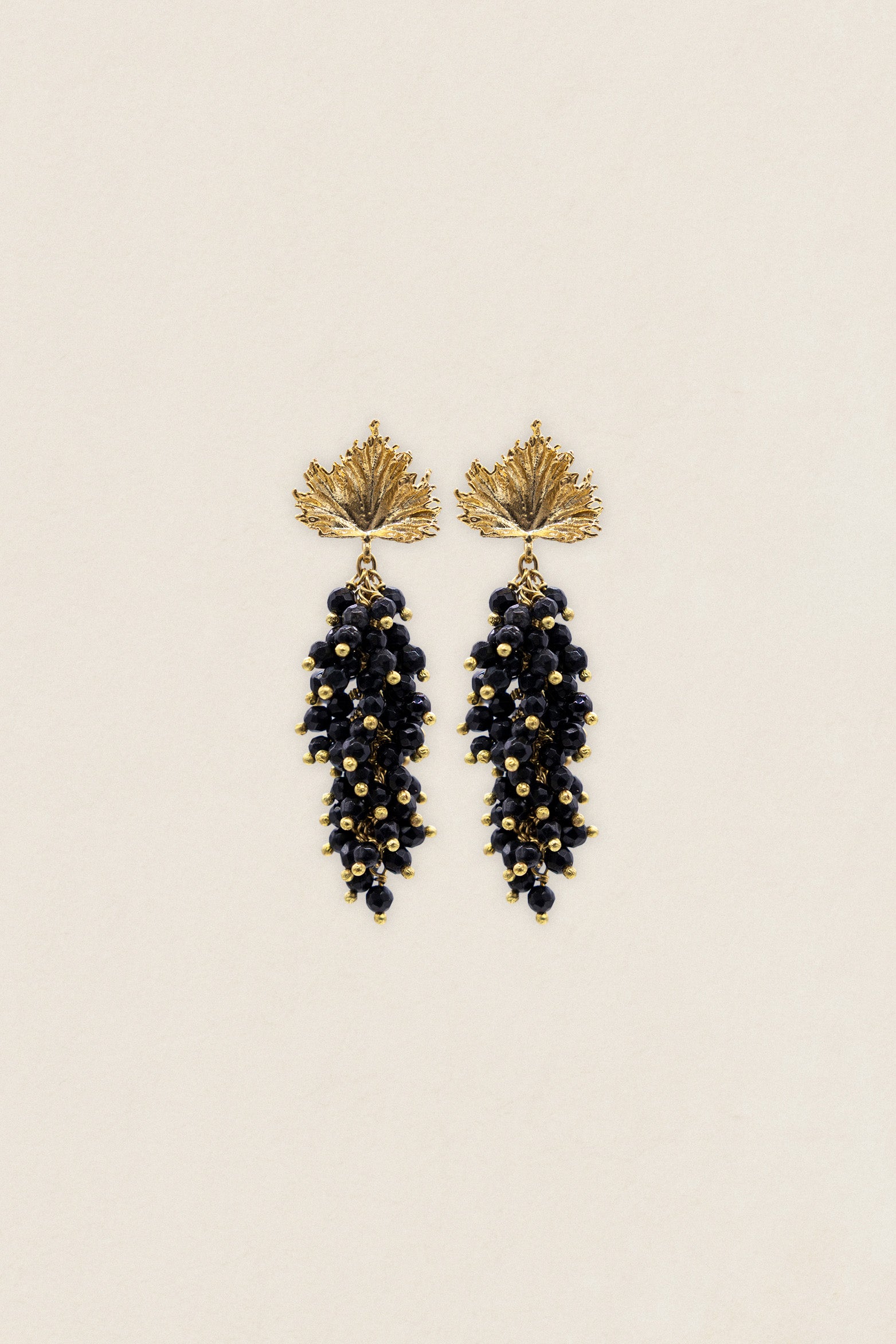 Pendientes Grapes Leave PEN203-The Nook Store