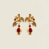 Pendientes Granada Rama Hojas PEN192
