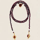 Collar Mónica Granadas Burdeos CO78-The Nook Store