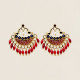 Pendientes Abanico Oval PEN213-The Nook Store