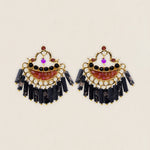 Pendientes Abanico Round PEN212-The Nook Store