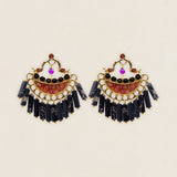 Pendientes Abanico Round PEN212-The Nook Store