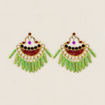 Pendientes Abanico Round PEN212-The Nook Store