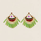 Pendientes Abanico Round PEN212-The Nook Store