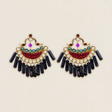 Pendientes Abanico Round PEN212-The Nook Store